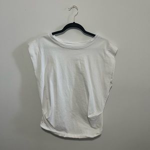 Oak + Fort Structured Shoulder Top